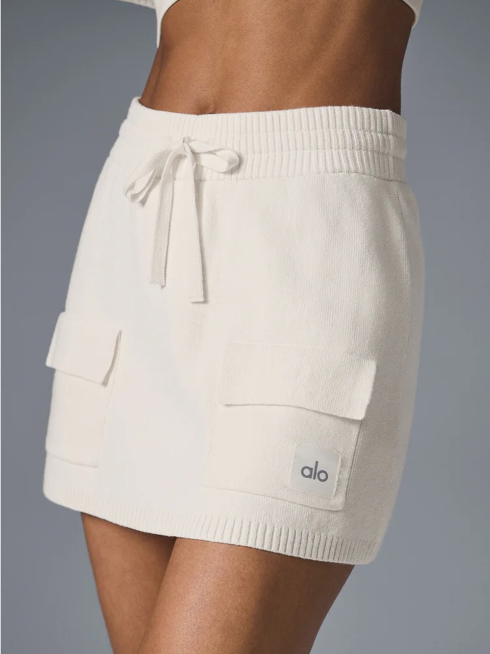 ALO Yoga Scholar Knit Cargo Skirt